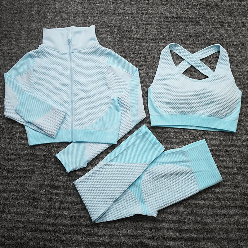 HIGH-WAISTED FITNESS SET