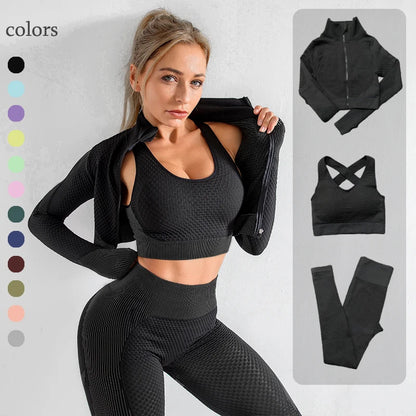 HIGH-WAISTED FITNESS SET